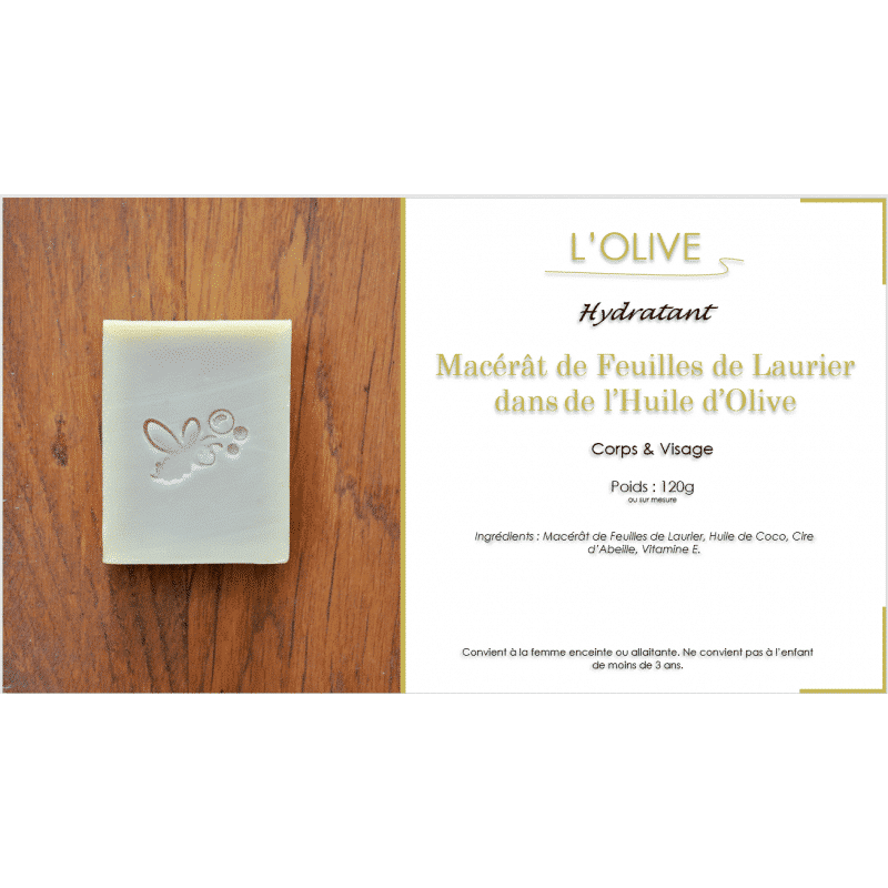 Savon L'Olive avec description - L'Abeille Savonneuse