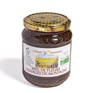 Miel de fleurs sauvages de montagne bio