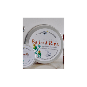 Savon de rasage Barbe à Papa - L'Abeille Savonneuse