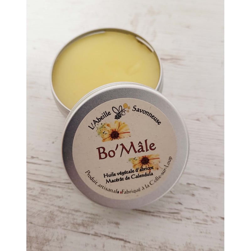 Baume Bo'Mâle en pot - L'Abeille Savonneuse