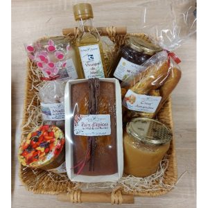 Panier garni gourmand L'Abeille Savonneuse