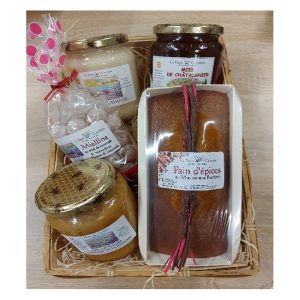 Panier garni tout au miel L'Abeille Savonneuse